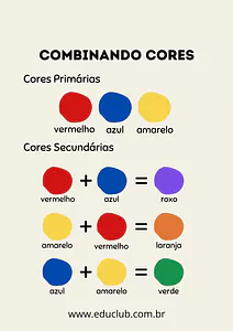 Cores secundárias