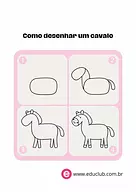 Como desenhar um cavalo