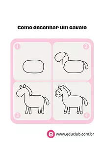 Como desenhar um cavalo