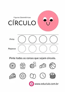 Atividade círculo Educação Infantil