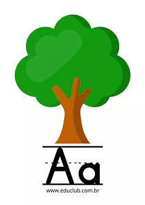 Cartaz das vogais