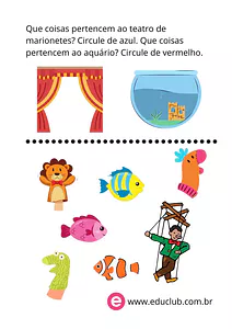 Atividade de agrupar