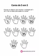 Vamos contar de 5 em 5?