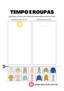 O tempo e as roupas