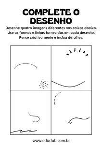 Desenho para completar