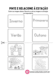 Atividades sobre estações do ano para Maternal