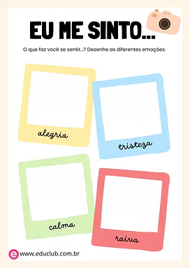Como eu me sinto hoje? para 2º Ano, 1º Ano de Educação Emocional, Emoções - Material educacional