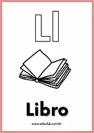 Alfabeto com desenhos Alfabeto com desenhos para Creche, Pré-Escola de Língua Portuguesa, Alfabeto - Material educacional