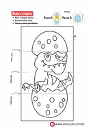Fantoche de dinossauro