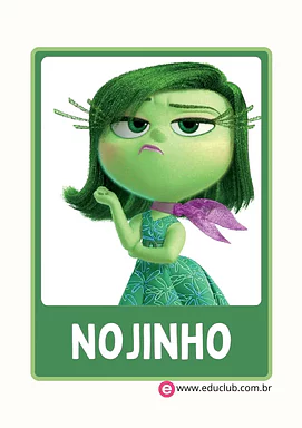 Nojinho Divertidamente para Creche, 3º Ano, 2º Ano, 1º Ano, Pré-Escola de Educação Emocional, Emoções - Material educacional