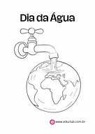 Desenho sobre o Dia da Água