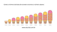 Contar de 0 a 10 para 1º Ano de Números, Matemática - Material educacional