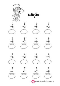 Continhas fáceis de adição