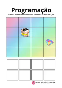 Atividade de programação educativa