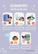 Regras do banheiro