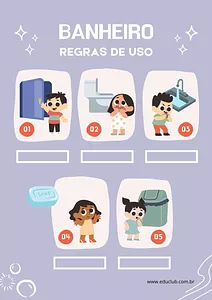 Regras do banheiro