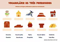 Vocabulário dos Três Porquinhos