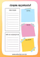 Organização da semana para 2º Ano, 1º Ano de Recursos Educativos, Ciências, Tipos de folhas, Calendário - Material educaci...