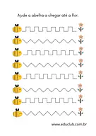 Atividade de coordenação motora fina Atividade de coordenação motora fina para Creche, Pré-Escola de Língua Portuguesa, Pré-escrita - Material educacional