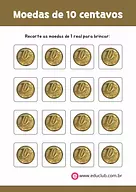 Moedas para imprimir