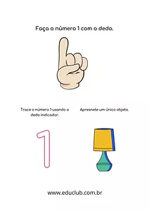 Atividades com o número 1