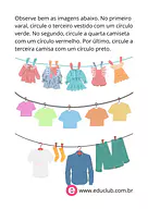 Ordem numérica para 1º Ano, Pré-Escola de Números, Matemática - Material educacional