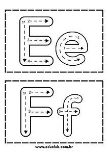 Lettering alfabeto
