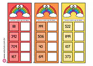 Atividade sucessor para 1º Ano de Números, Matemática - Material educacional