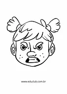 Emoções para colorir