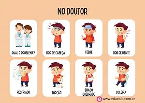 No consultório médico: Qual o problema?