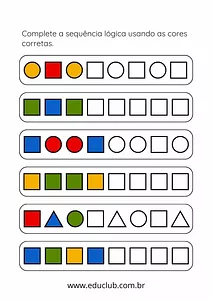 Atividade de sequência lógica