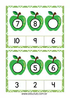 Descubra o número que falta para 1º Ano de Números, Matemática - Material educacional