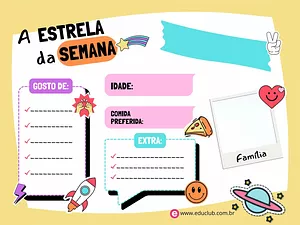 A estrela da semana