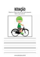 Atividade de descrição 1 ano Atividade de descrição 1 ano para 1º Ano de Língua Portuguesa - Material educacional