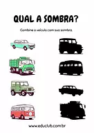 Qual a sombra do veículo?