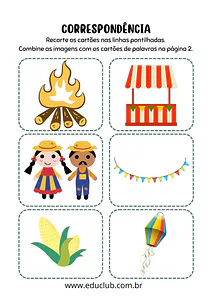 Atividade de São João 1 ano