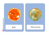 Planetas do Sistema Solar Planetas do Sistema Solar para 3º Ano, 2º Ano, 1º Ano de Língua Portuguesa, Ciências, Vocabulário, Sistema Solar - Materia...