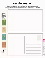 Como fazer um cartão postal
