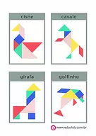 Figuras com Tangram