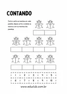 Quantas pintinhas tem a joaninha?