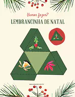 Lembrancinha de Natal para imprimir Lembrancinha de Natal para imprimir para Creche, Pré-Escola de Datas Comemorativas, Natal, Crafts, Artes - Material educac...