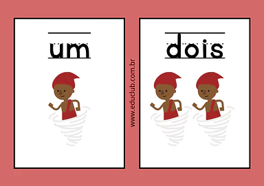 Os dez Sacizinhos para Creche, Pré-Escola de Datas Comemorativas, Números, Matemática, Dia do Folclore, Dia do Saci - Mate...