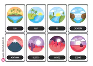 Atividade paisagens naturais e modificadas para 3º Ano, 2º Ano de Ciências Sociais - Material educacional