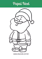 Desenhos natalinos para colorir Desenhos natalinos para colorir para Creche, Pré-Escola de Desenhos, Artes - Material educacional