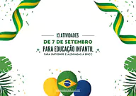 Atividade de 7 de Setembro para Educação Infantil para Pré-Escola de Datas Comemorativas, Independência do Brasil - Materi...