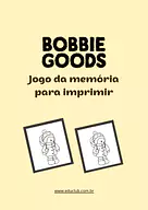 Jogo da memória Bobbie Goods para imprimir Jogo da memória Bobbie Goods para imprimir para 2º Ano, 1º Ano de Desenhos, Artes - Material educacional
