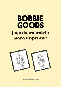 Jogo da memória Bobbie Goods para imprimir