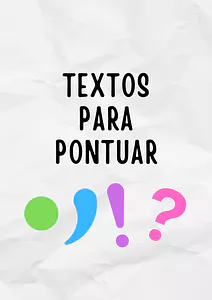 Textos para pontuar