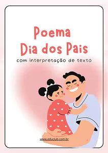Poema Dia dos Pais com interpretação de texto