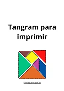 Tangram para imprimir